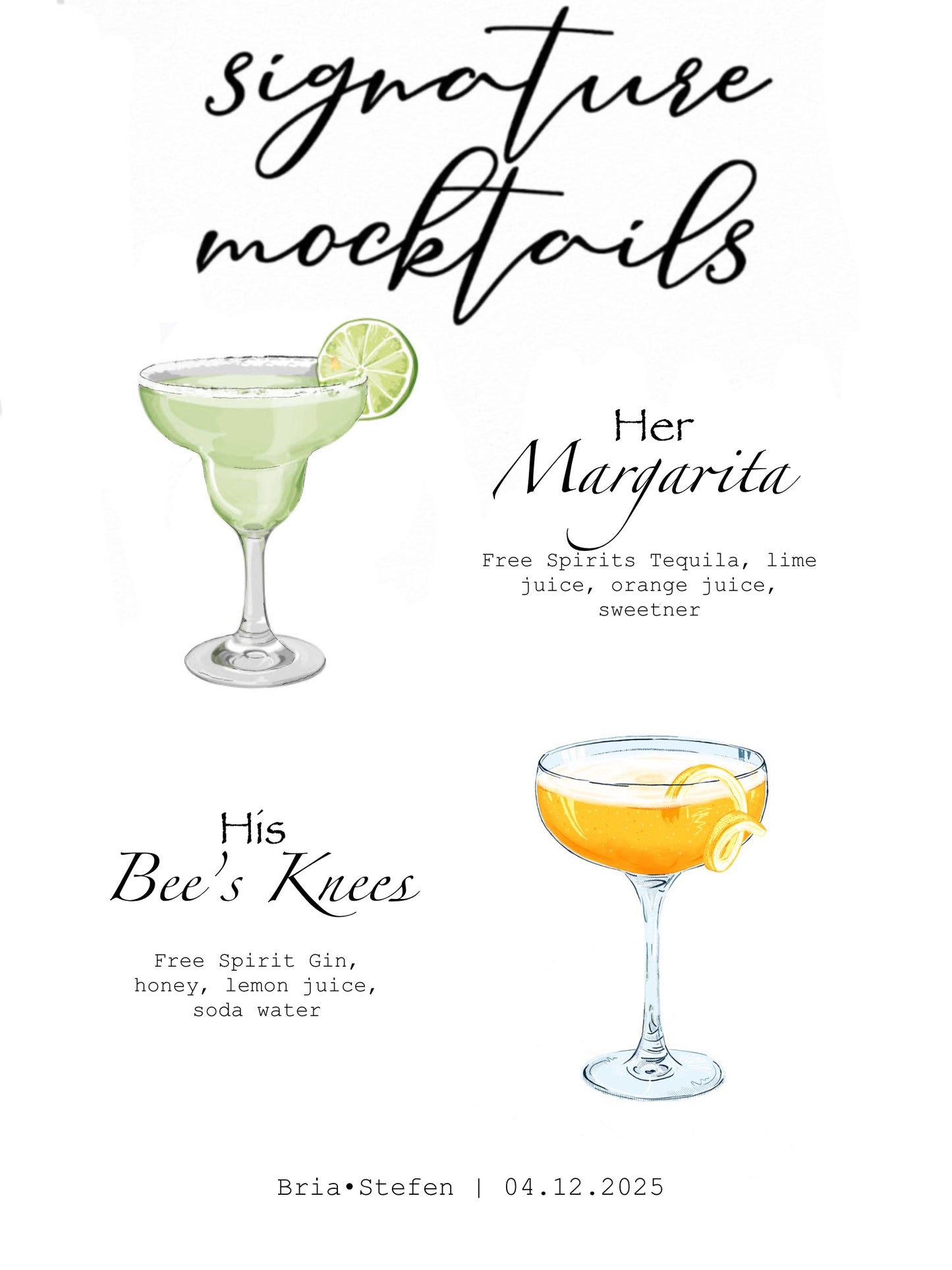 Custom Wedding/Party Sign Downloads